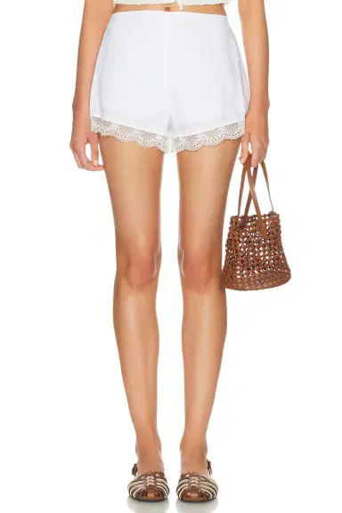 Staud Von Linen Short | Thumbnail 1 Staud Von Linen Short | Thumbnail 1