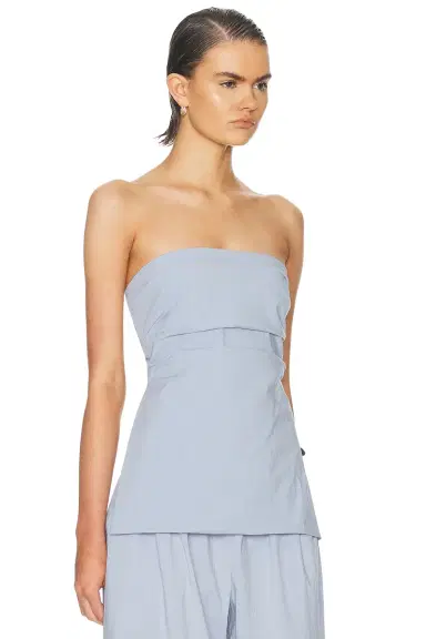 St. Agni Strapless Tie Back Top | Thumbnail 2 St. Agni Strapless Tie Back Top | Thumbnail 2
