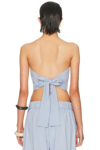 St. Agni Strapless Tie Back Top | Thumbnail 3 St. Agni Strapless Tie Back Top | Thumbnail 3