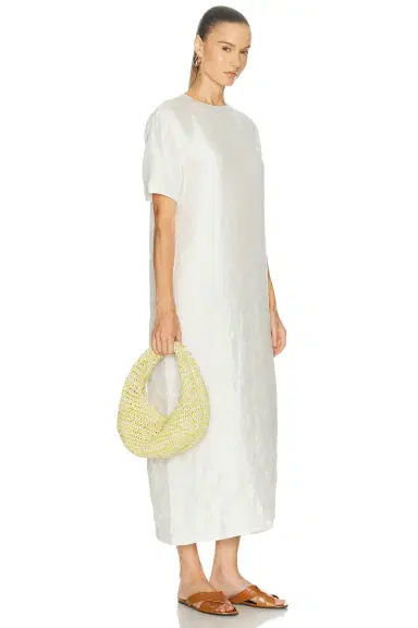 Khaite Olivia Medium Raffia Hobo | Thumbnail 2 Khaite Olivia Medium Raffia Hobo | Thumbnail 2