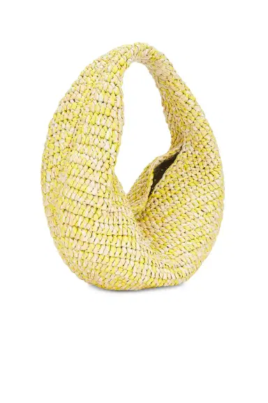 Khaite Olivia Medium Raffia Hobo | Thumbnail 4 Khaite Olivia Medium Raffia Hobo | Thumbnail 4