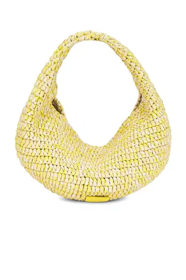Khaite Olivia Medium Raffia Hobo | Thumbnail 1 Khaite Olivia Medium Raffia Hobo | Thumbnail 1