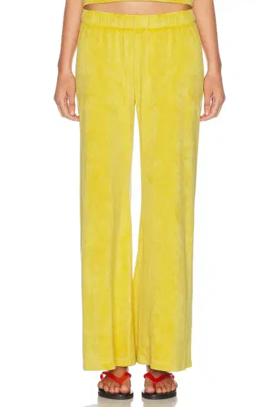 Suzie Kondi Lito Low Rise Terry Flare Pant | Thumbnail 1 Suzie Kondi Lito Low Rise Terry Flare Pant | Thumbnail 1