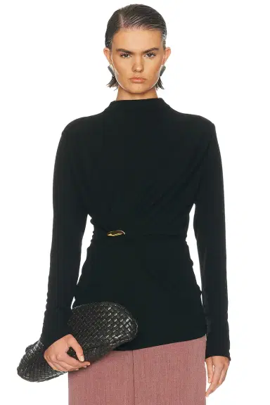 Bottega Veneta Long Sleeve Top | Thumbnail 1 Bottega Veneta Long Sleeve Top | Thumbnail 1