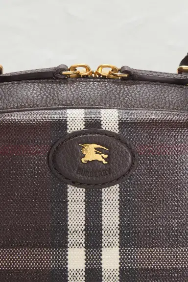 Burberry Burberry Highlands Medium Bowling Bag | Thumbnail 5 Burberry Burberry Highlands Medium Bowling Bag | Thumbnail 5