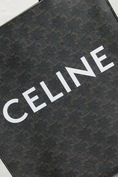 Celine Triomphe Vertical Cabas Tote Bag | Thumbnail 5 Celine Triomphe Vertical Cabas Tote Bag | Thumbnail 5
