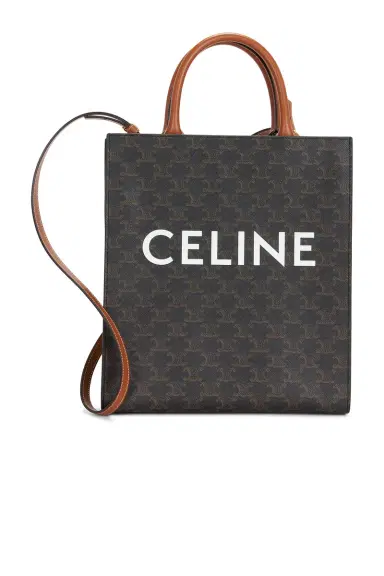 Celine Triomphe Vertical Cabas Tote Bag | Thumbnail 1 Celine Triomphe Vertical Cabas Tote Bag | Thumbnail 1