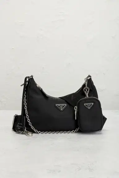 prada Prada Tessuto Shoulder Bag | Thumbnail 2 prada Prada Tessuto Shoulder Bag | Thumbnail 2