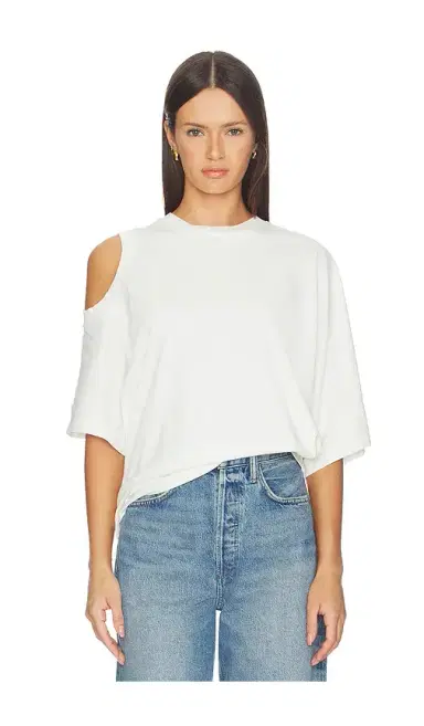 AGOLDE Shoulder Cut Out T-shirt | Thumbnail 5 AGOLDE Shoulder Cut Out T-shirt | Thumbnail 5