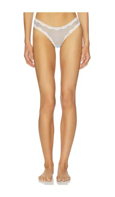 Fleur du Mal Sheer Tulle Thong | Thumbnail 1 Fleur du Mal Sheer Tulle Thong | Thumbnail 1