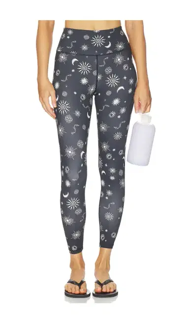 Spiritual Gangster Solstice Lotus 7/8 Legging | Thumbnail 1 Spiritual Gangster Solstice Lotus 7/8 Legging | Thumbnail 1