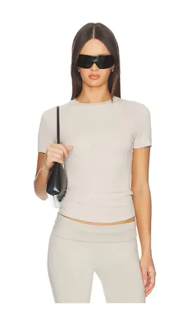 Skims Cotton Jersey T-shirt | Thumbnail 1 Skims Cotton Jersey T-shirt | Thumbnail 1