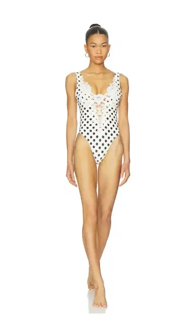 For Love & Lemons Lelani One Piece Swimsuit | Thumbnail 1 For Love & Lemons Lelani One Piece Swimsuit | Thumbnail 1