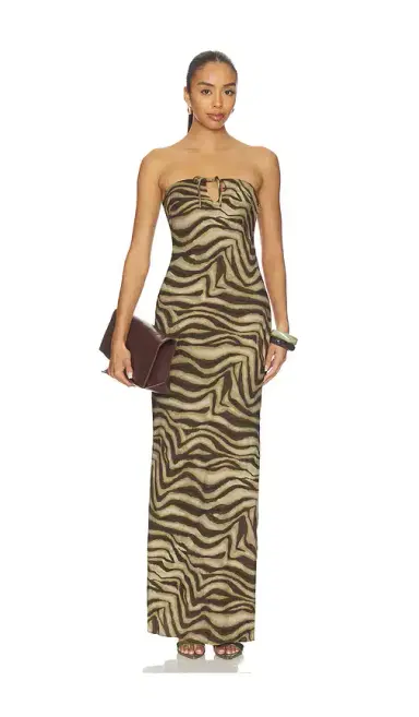 superdown Riya Strapless Maxi Dress | Thumbnail 1 superdown Riya Strapless Maxi Dress | Thumbnail 1