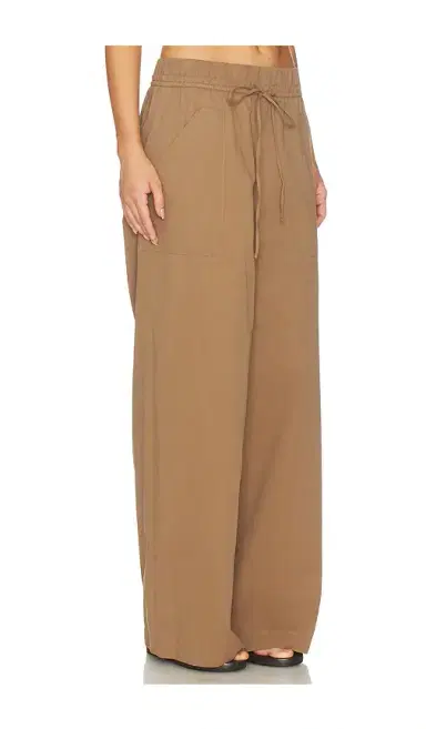 Vince Mid Rise Cotton Drawstring Pant | Thumbnail 2 Vince Mid Rise Cotton Drawstring Pant | Thumbnail 2