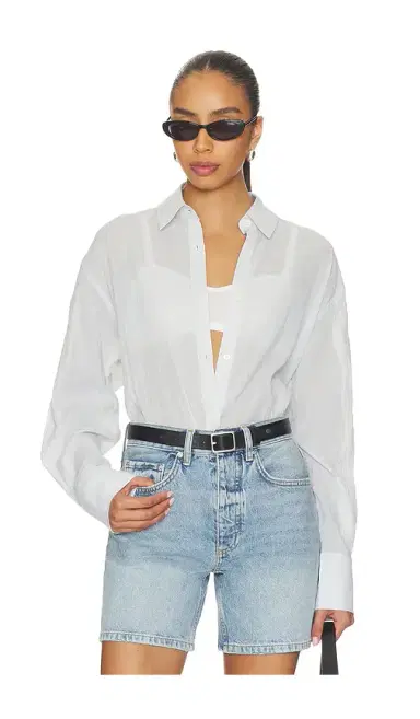 Anine Bing Plaza Shirt | Thumbnail 1 Anine Bing Plaza Shirt | Thumbnail 1