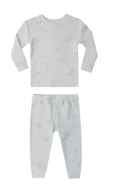 QUINCY MAE Jersey Pajama Set | Thumbnail 1 QUINCY MAE Jersey Pajama Set | Thumbnail 1
