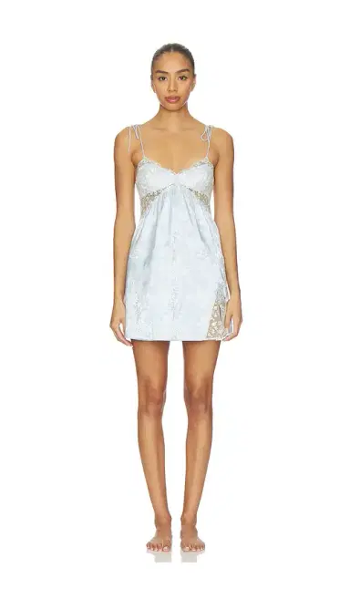 For Love & Lemons Baby's Breath Slip Dress | Thumbnail 2 For Love & Lemons Baby's Breath Slip Dress | Thumbnail 2