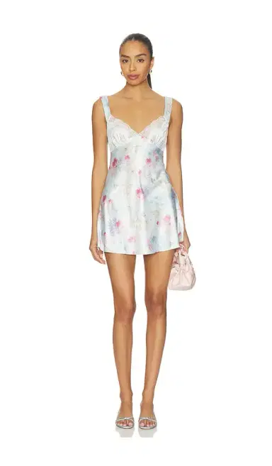 For Love & Lemons Hearts Adrift Slip Dress | Thumbnail 1 For Love & Lemons Hearts Adrift Slip Dress | Thumbnail 1