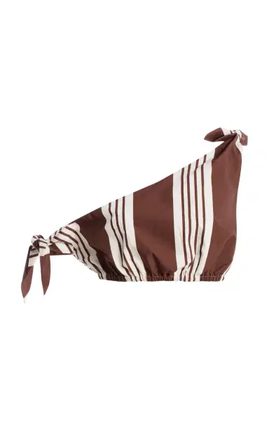 Posse Rosie Striped Cotton Tie Top | Thumbnail 2 Posse Rosie Striped Cotton Tie Top | Thumbnail 2