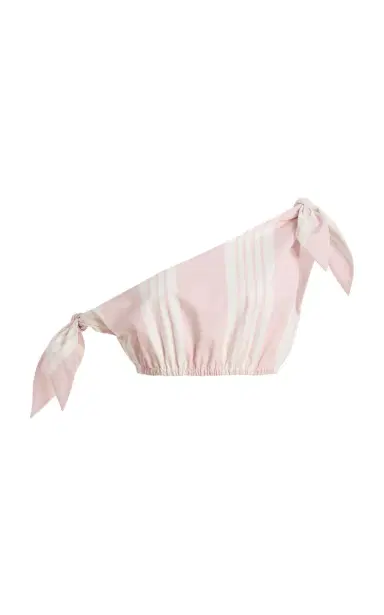Posse Rosie Striped Cotton Tie Top | Thumbnail 1 Posse Rosie Striped Cotton Tie Top | Thumbnail 1