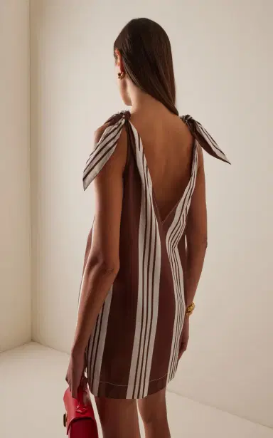 Posse Rosie Striped Cotton Mini Dress | Thumbnail 4 Posse Rosie Striped Cotton Mini Dress | Thumbnail 4