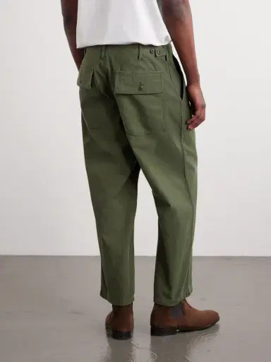 Beams Plus Straight-Leg Cotton Trousers | Thumbnail 4 Beams Plus Straight-Leg Cotton Trousers | Thumbnail 4