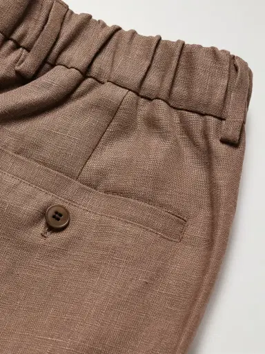 NN07 Kay 1454 Straight-Leg Pleated Linen Trousers | Thumbnail 5 NN07 Kay 1454 Straight-Leg Pleated Linen Trousers | Thumbnail 5