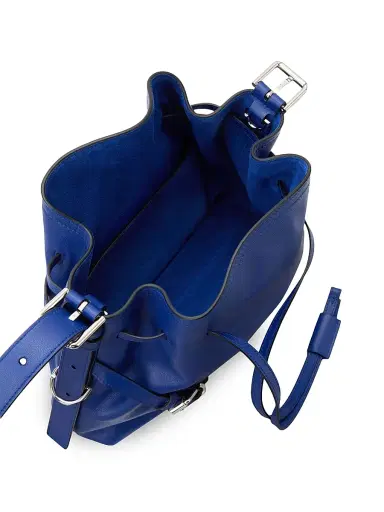 Givenchy Women's Small Voyou Bucket Bag in Shiny Leather - Cobalt Blue | Thumbnail 4 Givenchy Women's Small Voyou Bucket Bag in Shiny Leather - Cobalt Blue | Thumbnail 4