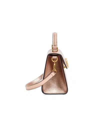 Valentino Garavani Women's VSling Mini Top Handle Bag in Laminated Grainy Calfskin | Thumbnail 6 Valentino Garavani Women's VSling Mini Top Handle Bag in Laminated Grainy Calfskin | Thumbnail 6