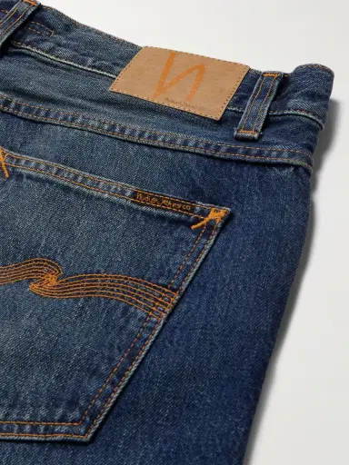 Nudie Jeans Steady Eddie II Slim-Fit Straight-Leg Organic Jeans | Thumbnail 5 Nudie Jeans Steady Eddie II Slim-Fit Straight-Leg Organic Jeans | Thumbnail 5