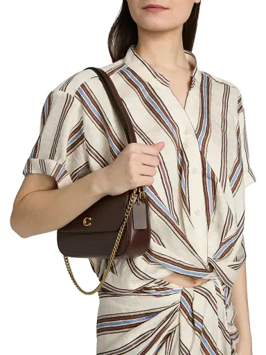 A.L.C. Women's Leonore Linen-Blend Striped Top - Panna Multi - Size Large | Thumbnail 6 A.L.C. Women's Leonore Linen-Blend Striped Top - Panna Multi - Size Large | Thumbnail 6