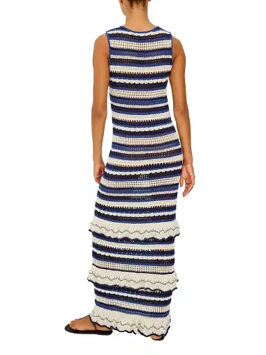 Rails Women's Ana Knitted Sleeveless Maxi Dress - Crete Stripe | Thumbnail 3 Rails Women's Ana Knitted Sleeveless Maxi Dress - Crete Stripe | Thumbnail 3
