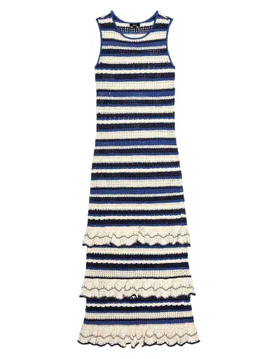 Rails Women's Ana Knitted Sleeveless Maxi Dress - Crete Stripe | Thumbnail 1 Rails Women's Ana Knitted Sleeveless Maxi Dress - Crete Stripe | Thumbnail 1