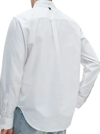 rag & bone Men's Oxford Cotton Button-Down Shirt - White | Thumbnail 4 rag & bone Men's Oxford Cotton Button-Down Shirt - White | Thumbnail 4