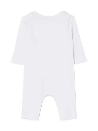 Burberry Baby's Thomas Bear Cotton Coveralls - White - Size 9 Months | Thumbnail 2 Burberry Baby's Thomas Bear Cotton Coveralls - White - Size 9 Months | Thumbnail 2