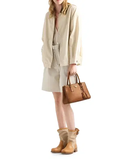 Prada Women's Galleria Leather Top Handle Bag - Brown | Thumbnail 1 Prada Women's Galleria Leather Top Handle Bag - Brown | Thumbnail 1