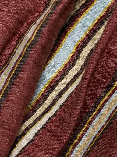 A.L.C. Women's Kaia Striped Linen-Blend Halterneck Top - Brunette Multi | Thumbnail 7 A.L.C. Women's Kaia Striped Linen-Blend Halterneck Top - Brunette Multi | Thumbnail 7