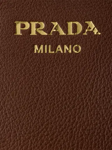 Prada Women's Leather Top Handle Bag - Brown | Thumbnail 8 Prada Women's Leather Top Handle Bag - Brown | Thumbnail 8