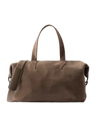 Métier Nomad Suede Weekend Bag - Men | Thumbnail 1 Métier Nomad Suede Weekend Bag - Men | Thumbnail 1
