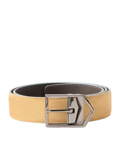 Canali 3.5cm Suede Belt - Men | Thumbnail 1 Canali 3.5cm Suede Belt - Men | Thumbnail 1