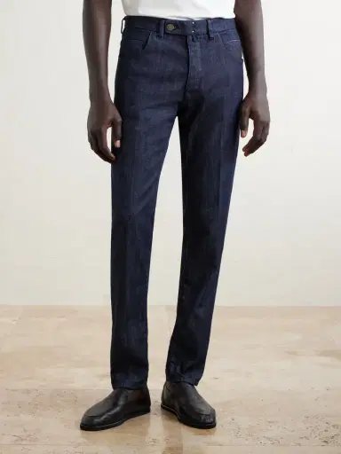 Slowear Tapered Cotton-Blend Gabardine Trousers - Men | Thumbnail 3 Slowear Tapered Cotton-Blend Gabardine Trousers - Men | Thumbnail 3
