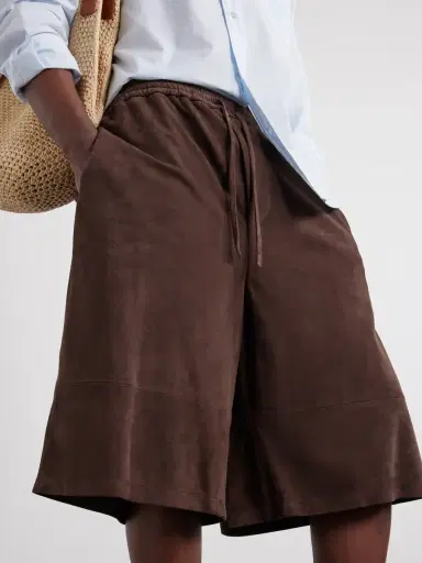 Loewe Paula's Ibiza Suede Casual Shorts - Men | Thumbnail 5 Loewe Paula's Ibiza Suede Casual Shorts - Men | Thumbnail 5