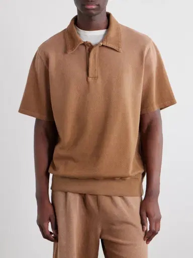 Les Tien Banded Cotton-Piqué Tennis-Polo - Men | Thumbnail 3 Les Tien Banded Cotton-Piqué Tennis-Polo - Men | Thumbnail 3
