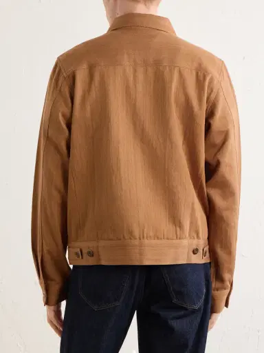 Kardo Marvin Cotton-Jacquard Trucker Jacket - Men | Thumbnail 4 Kardo Marvin Cotton-Jacquard Trucker Jacket - Men | Thumbnail 4