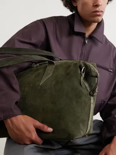 Métier Nomad Suede Weekend Bag - Men | Thumbnail 3 Métier Nomad Suede Weekend Bag - Men | Thumbnail 3