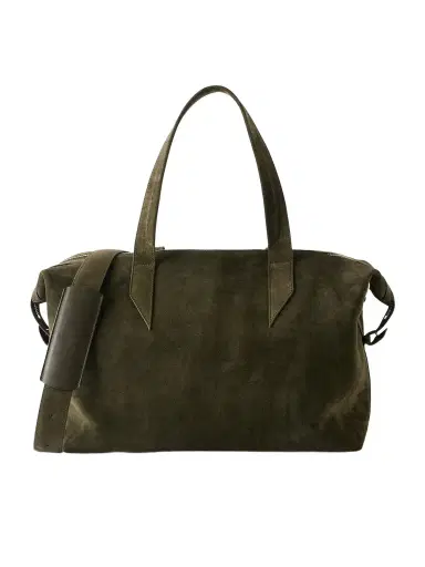 Métier Nomad Suede Weekend Bag - Men | Thumbnail 1 Métier Nomad Suede Weekend Bag - Men | Thumbnail 1