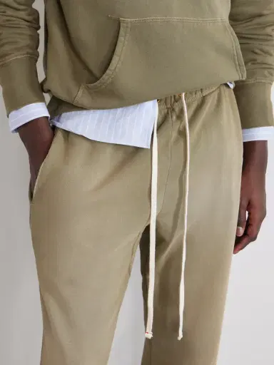 Les Tien Straight-Leg French Terry-Cotton Sweatpants - Men | Thumbnail 6 Les Tien Straight-Leg French Terry-Cotton Sweatpants - Men | Thumbnail 6