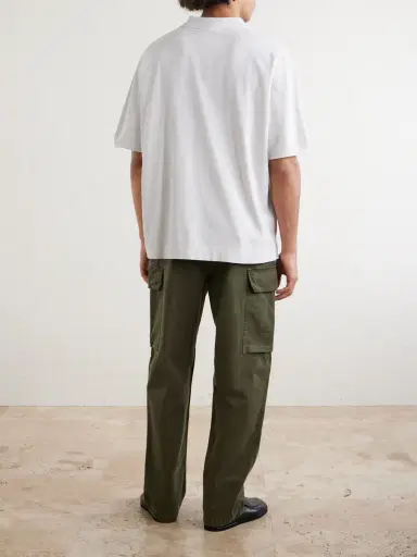 Acne Studios Logo-Embroidered Cotton-Piqué Polo Shirt - Men | Thumbnail 4 Acne Studios Logo-Embroidered Cotton-Piqué Polo Shirt - Men | Thumbnail 4