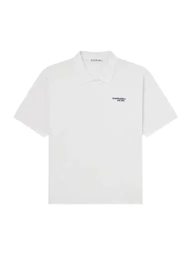 Acne Studios Logo-Embroidered Cotton-Piqué Polo Shirt - Men | Thumbnail 1 Acne Studios Logo-Embroidered Cotton-Piqué Polo Shirt - Men | Thumbnail 1